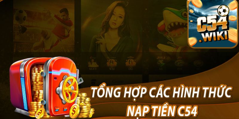 Hỗ trợ nhiều phương thức nạp tiền dành cho khách hàng