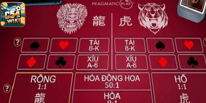 Hướng dẫn chi tiết luật chơi game rồng hổ tại c54