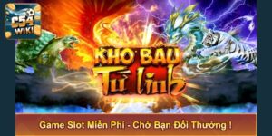 Nổ Hũ Tứ Linh - Game Slot Độc Đáo Nhất Thị Trường